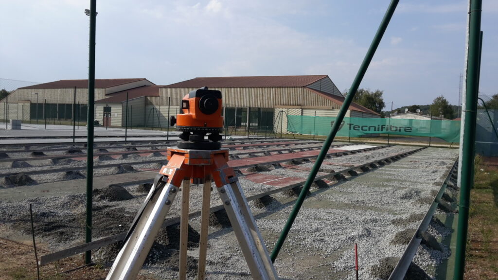 rénovation de court de tennis