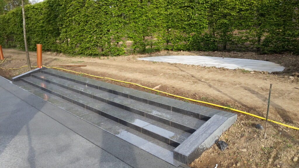 Construction de court de tennis