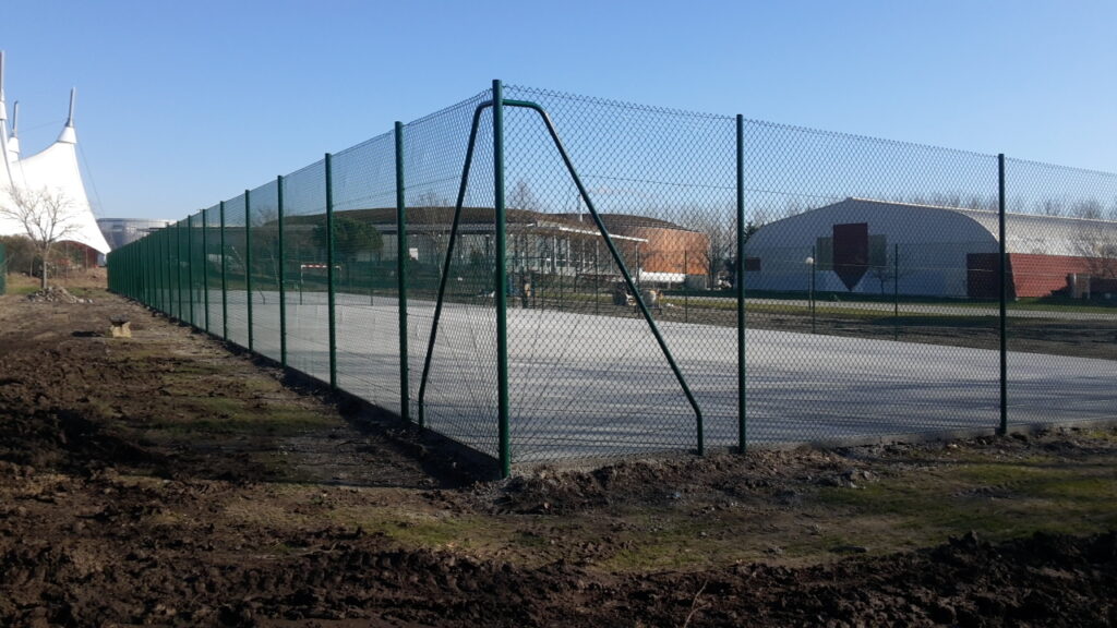 Clôture  court de tennis
