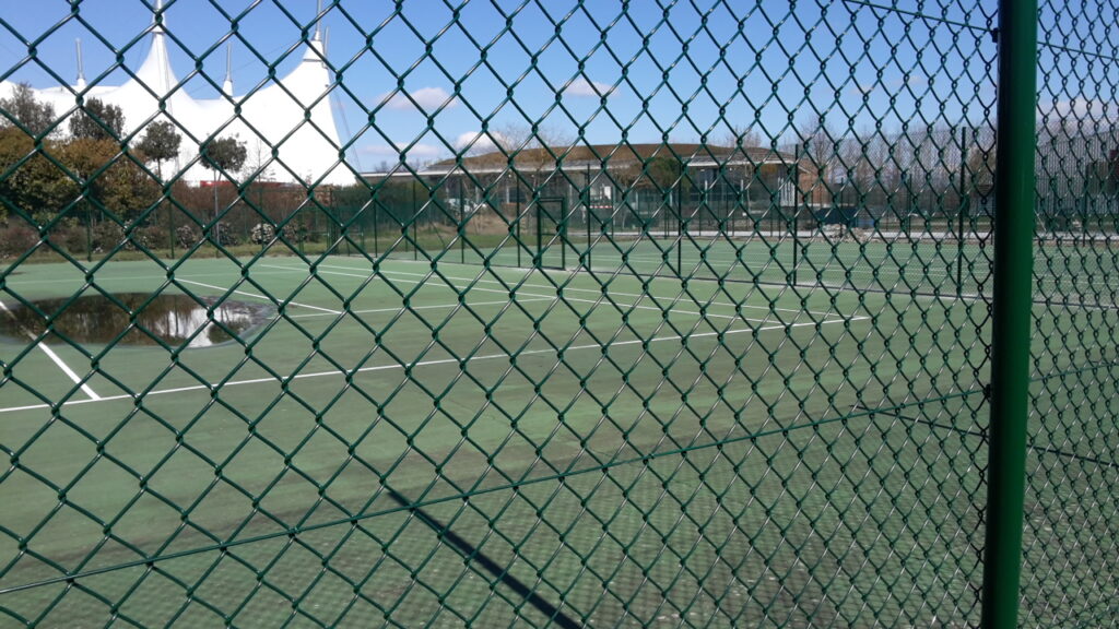 Clôture  court de tennis