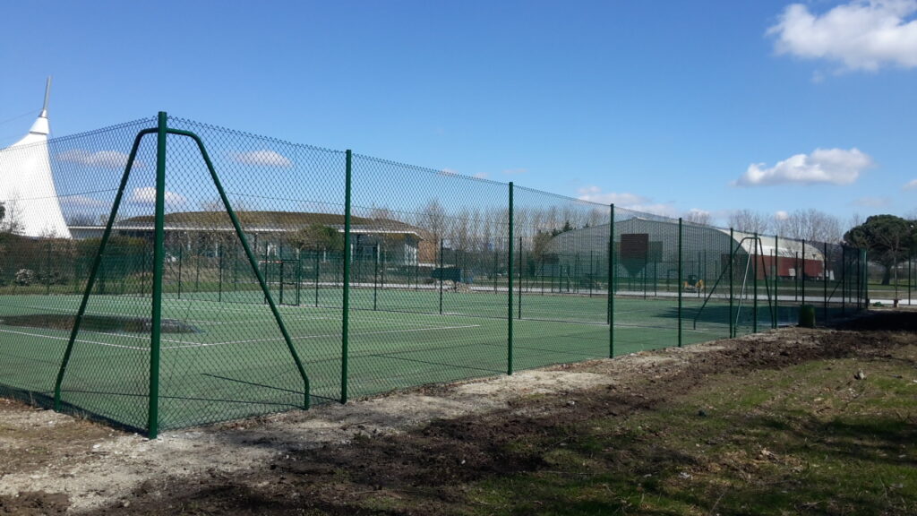 Clôture  court de tennis