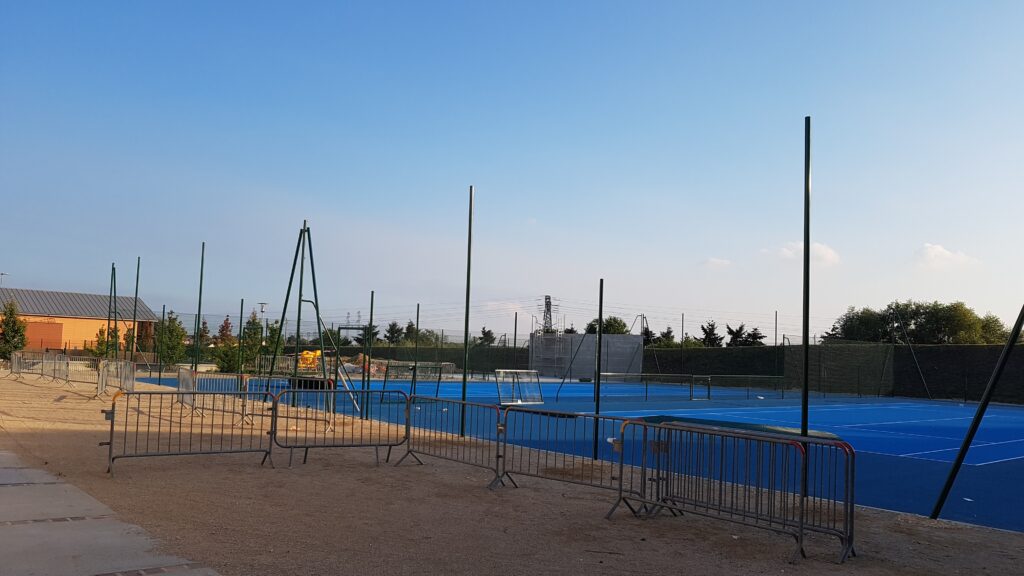 Clôture  court de tennis