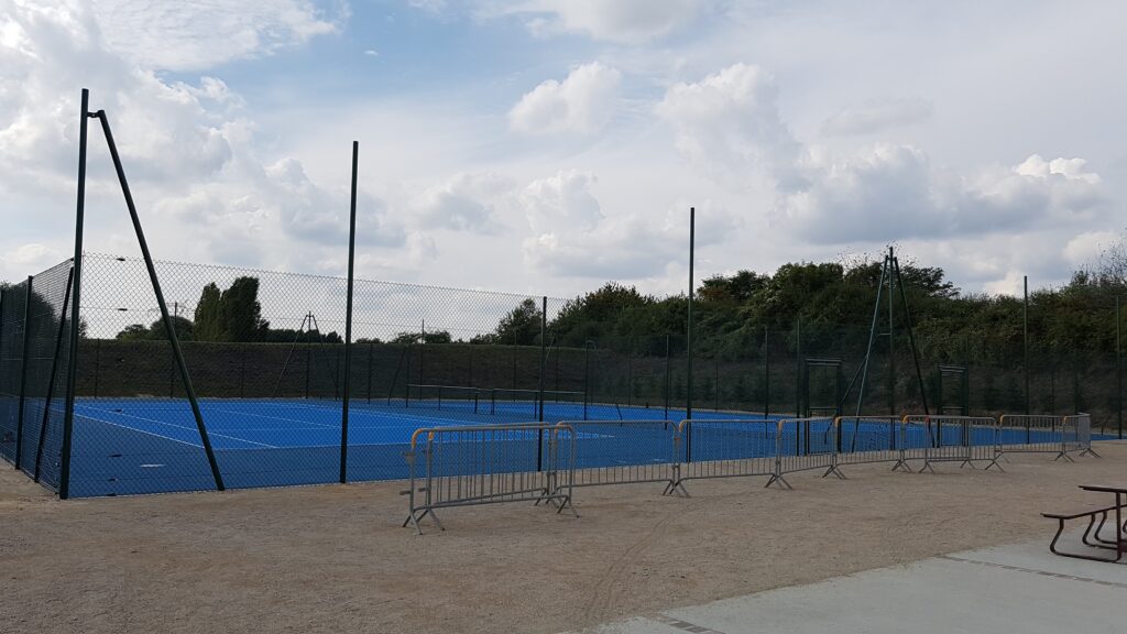 Clôture  court de tennis