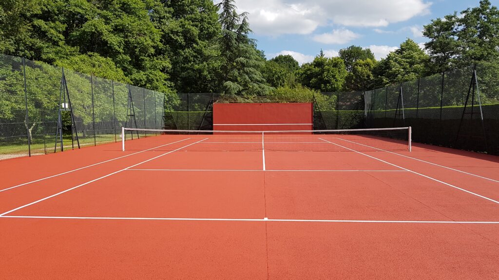 peinture de court de tennis