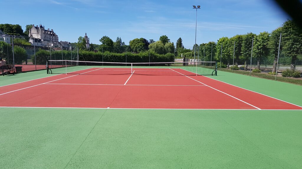  peinture de court de tennis