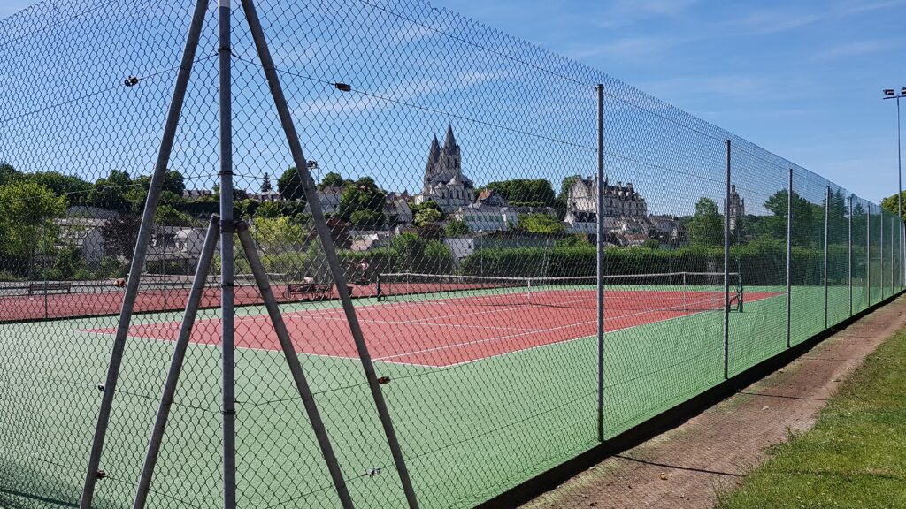 peinture terrain de tennis 
