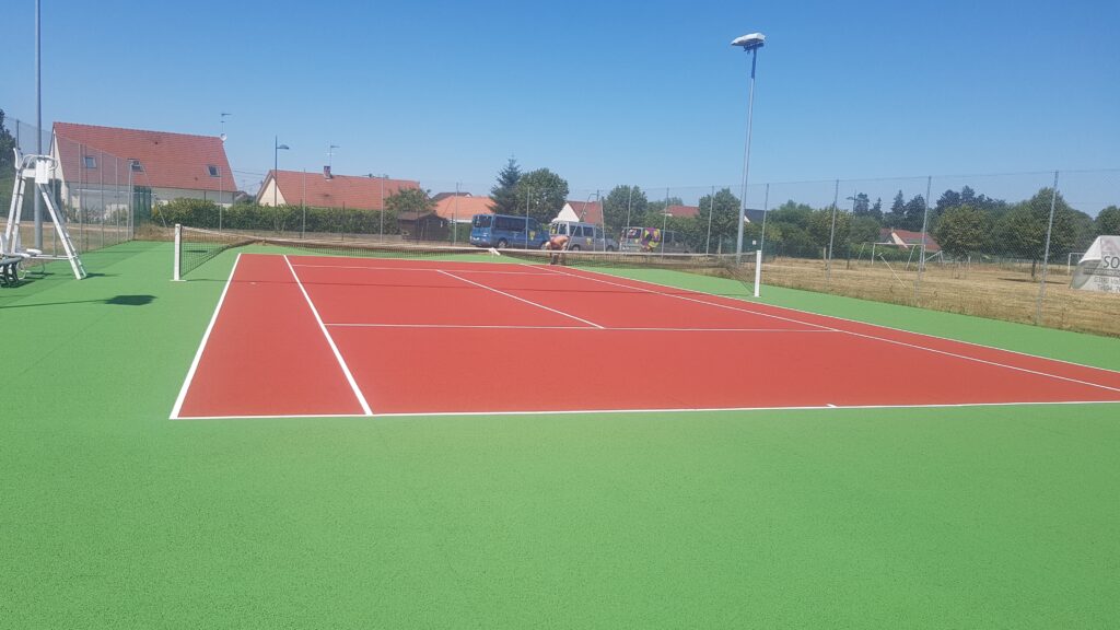  peinture de court de tennis