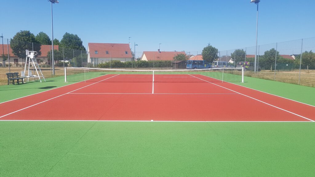  peinture de court de tennis