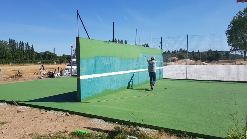  peinture de court de tennis