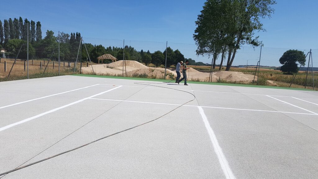  peinture de court de tennis