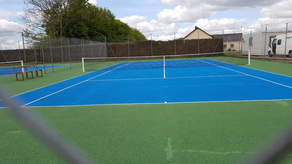  peinture de court de tennis